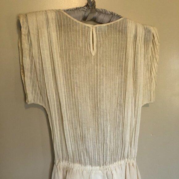Vintage Semi Sheer Lace Trad Wife Pinup Summer Dress Size 8 - Picture 4 of 7